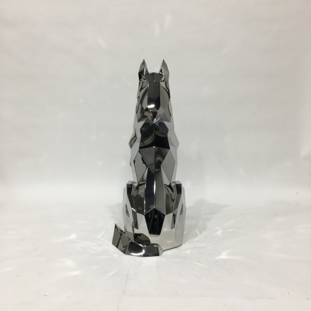 Немецкая овчарка.   Финиш: Полировка. Цвет: Хром. от интернет-магазина IDODOM.RU