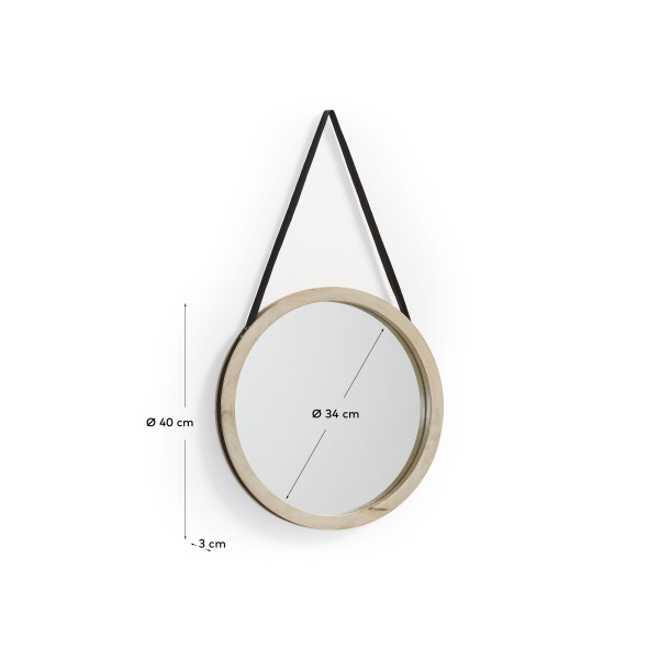 Зеркало Gyda дерево манго от интернет-магазина IDODOM.RU