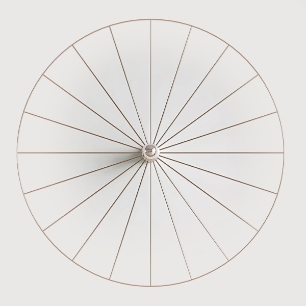 Бра Wheel 90 cm хром + цоколь 5 cm хром от интернет-магазина IDODOM.RU