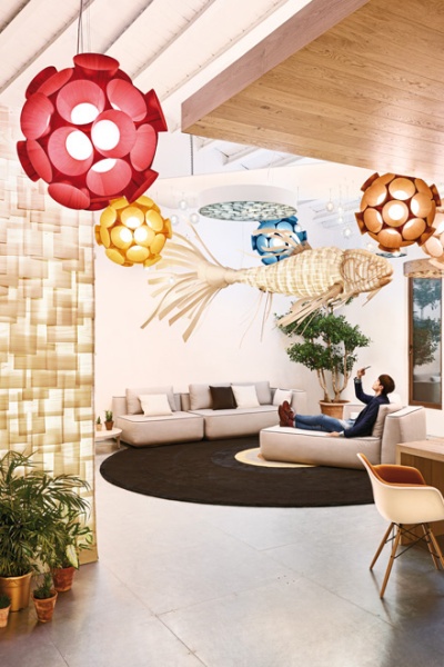 Подвесной светильник Koi Large LED от интернет-магазина IDODOM.RU