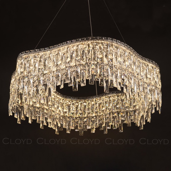 Люстра Cloyd ANTREA-A C1 / Ø80 см - хром (арт.11224) от интернет-магазина IDODOM.RU