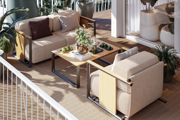 Уличный диван Tulum от интернет-магазина IDODOM.RU