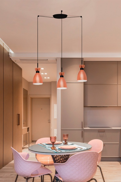 Люстра Retro 3L медная от интернет-магазина IDODOM.RU