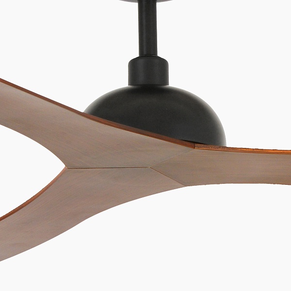 Потолочный вентилятор Gotland черный/деревянный от интернет-магазина IDODOM.RU