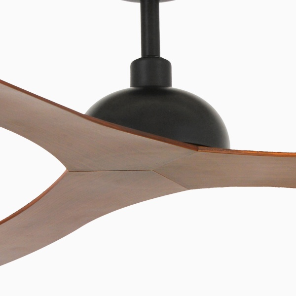 Потолочный вентилятор Gotland черный/деревянный от интернет-магазина IDODOM.RU