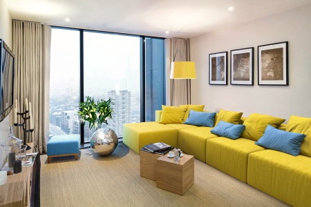 Модуль диван Драм Д-101 - Оксфорд искусственная замша