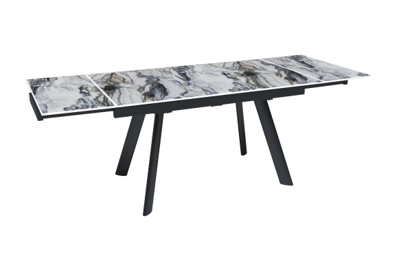 Стол раскладной Stone (120+30+30), керамика глянцевая Cold Jade от интернет-магазина IDODOM.RU