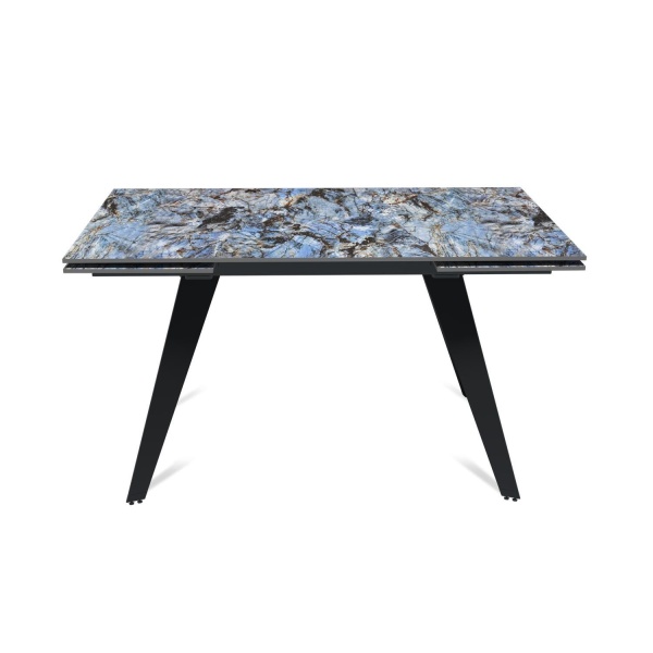 Стол раскладной Rhein (140+40+40), керамика глянцевая Lemurian Blue от интернет-магазина IDODOM.RU