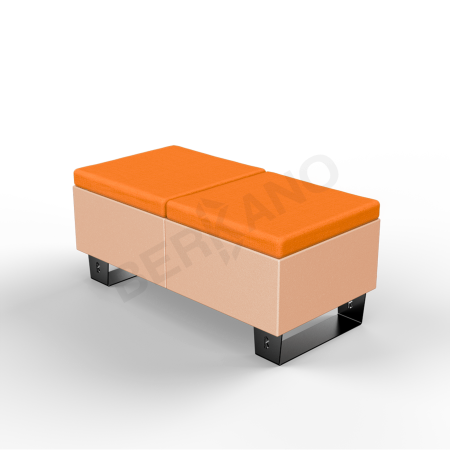 Скамейка Brick 120 Terracotta, Orange