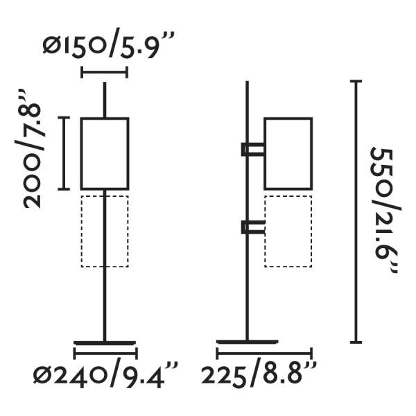 Настольная лампа Guadalupe черный/зеленый от интернет-магазина IDODOM.RU
