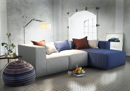 Модуль диван Фри угловой 103 - Ромео микророгожка