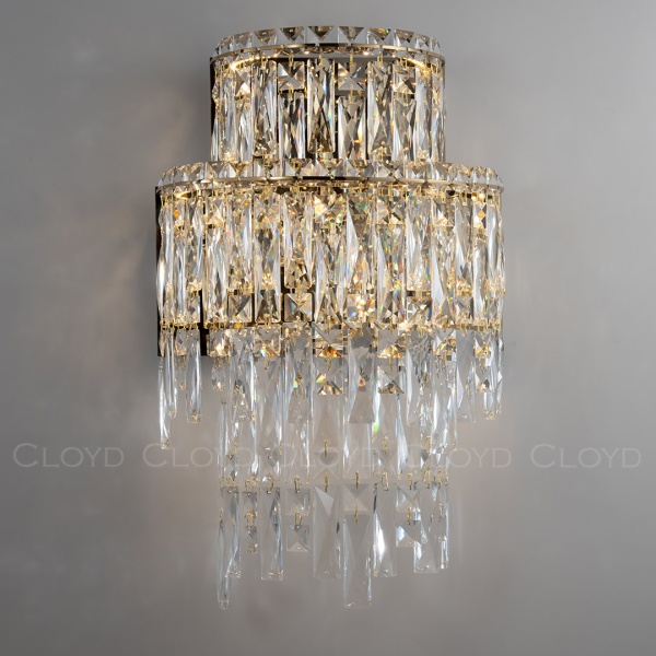 Бра Cloyd ANTREA-A W2 / выс. 48 см - золото (арт.20355) от интернет-магазина IDODOM.RU