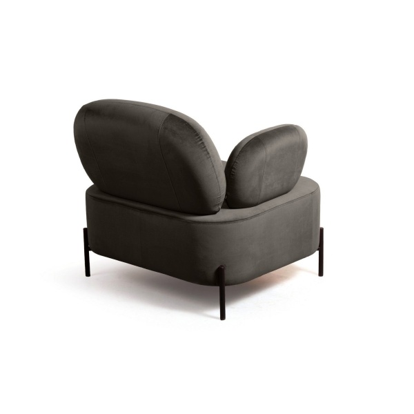 Кресло Dandy, бархат matte 80 серый от интернет-магазина IDODOM.RU