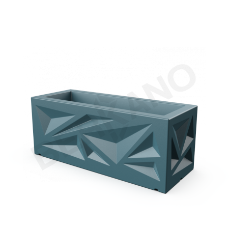 Кашпо Icelandic Horizontal DB Blue Pine