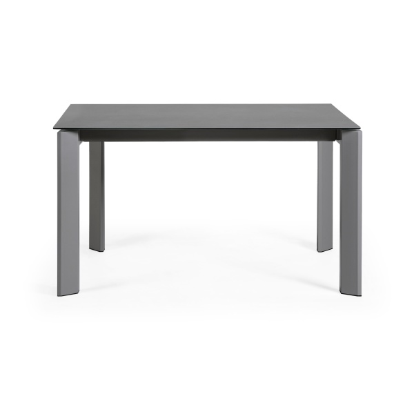 Стол Atta 140 (200) x90 антрацит керамика от интернет-магазина IDODOM.RU