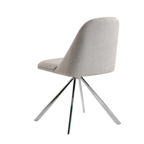 Поворотный стул Espacio Malva F3216 /4020 серый от интернет-магазина IDODOM.RU