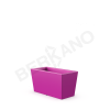 Кашпо Trapezio 42H DB Royal Purple