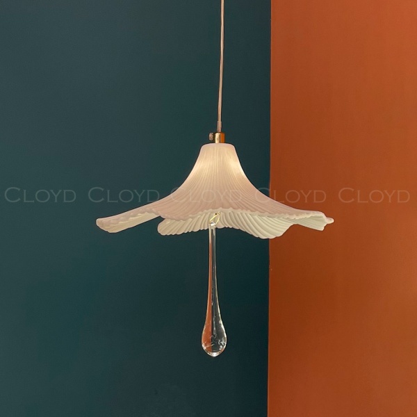 Подвесной светильник Cloyd SHANGRILA P1 / Ø16 см - керамика - золото (арт.11467) от интернет-магазина IDODOM.RU