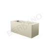 Кашпо Cubric 26*60 DB Bone коричневого цвета