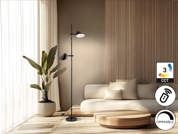 Esino Торшер 2L черный от интернет-магазина IDODOM.RU