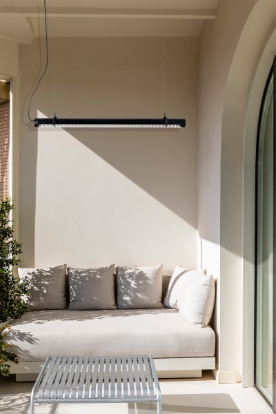 SCUBA LOUVER 1200 Подвесной светильник черный 36Вт от интернет-магазина IDODOM.RU