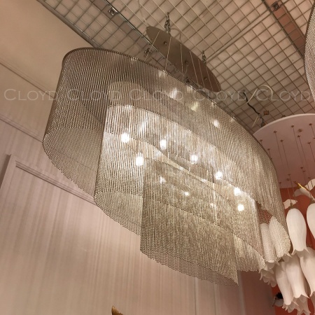 Люстра Cloyd ONASSIS C10 / шир. 100 см - никель сатин (арт.11462) от интернет-магазина IDODOM.RU