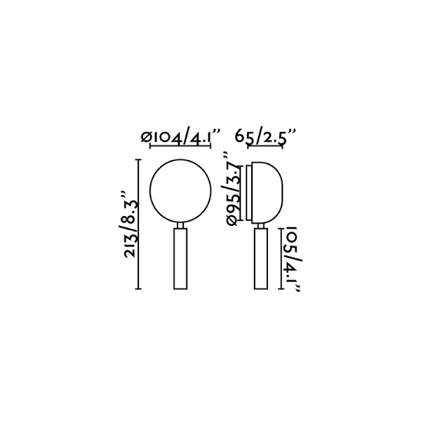 Бра с ридером Press черный от интернет-магазина IDODOM.RU