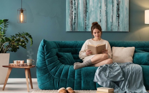 Кресло ДеФранс™️ 1-местное - Эконом микровелюр