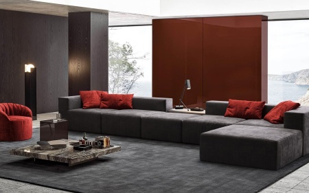 Модуль диван Драм оттоманка 113-L от интернет-магазина IDODOM.RU