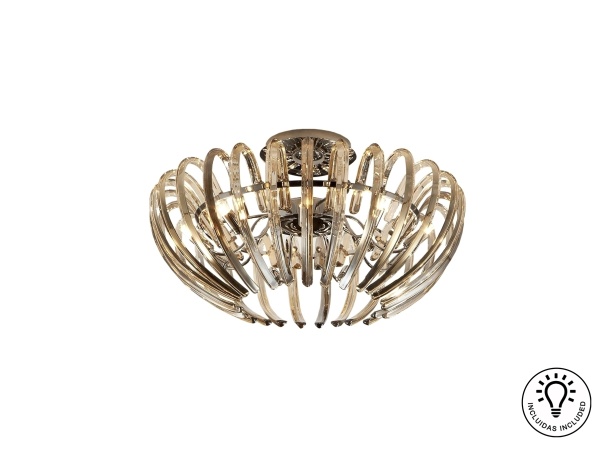 Потолочный светильник Ariadna 9L шампань от интернет-магазина IDODOM.RU