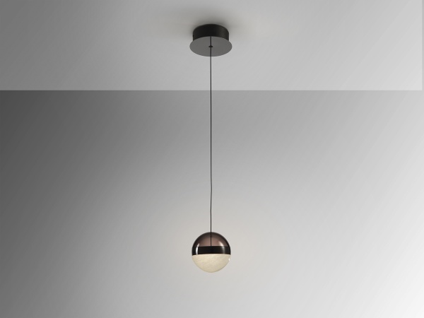 Подвесной светильник Orbes1L D12 черный хром от интернет-магазина IDODOM.RU