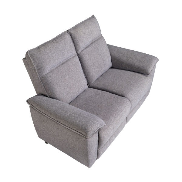 Диван 2-х местный 6191/KM5129-2P-G0300500 в серой ткани от интернет-магазина IDODOM.RU