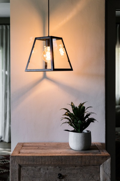 Люстра Rose-1 черная/прозрачное стекло от интернет-магазина IDODOM.RU