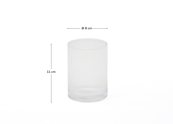 Arlem стакан для зубной щетки из прозрачного стекла от интернет-магазина IDODOM.RU