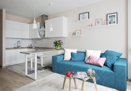 Модуль диван Драм Д-101 - Оксфорд искусственная замша