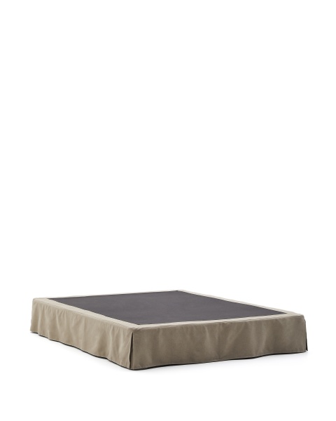 Jaira Основание кровати коричевого цвета со съемным чехлом для матраса 160 х 200 см от интернет-магазина IDODOM.RU