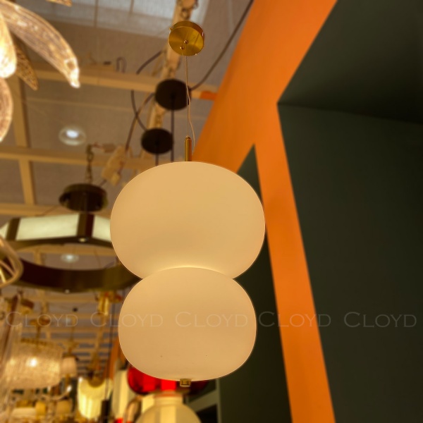 Подвесной светильник Cloyd AVOGADRO-A P2 / Ø35 см - латунь (арт.11430) от интернет-магазина IDODOM.RU