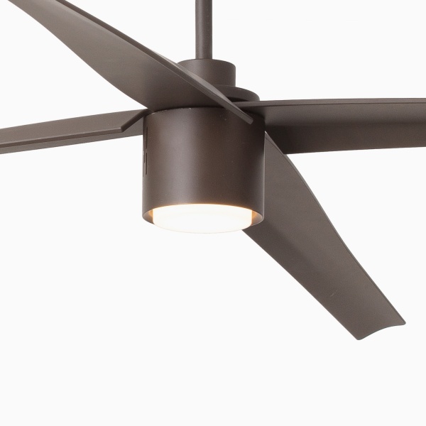 Коричневый вентилятор Attos XL LED DC SMART от интернет-магазина IDODOM.RU