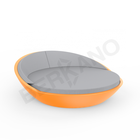Шезлонг Riviera Orange, Gray