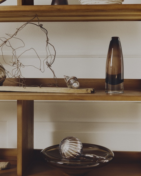 Стеллаж Sashi из массива тикового дерева 150 x 185 см от интернет-магазина IDODOM.RU