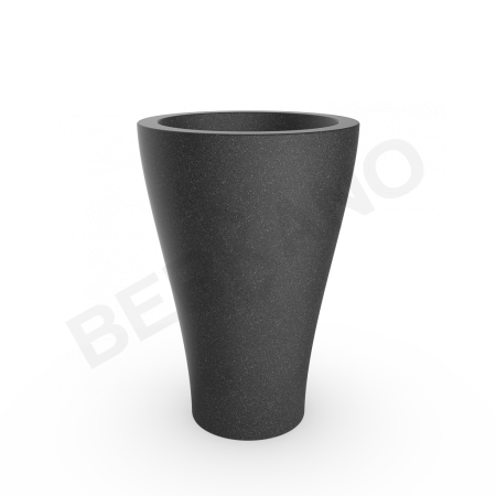 Кашпо Vetro 100 DB Black Granite