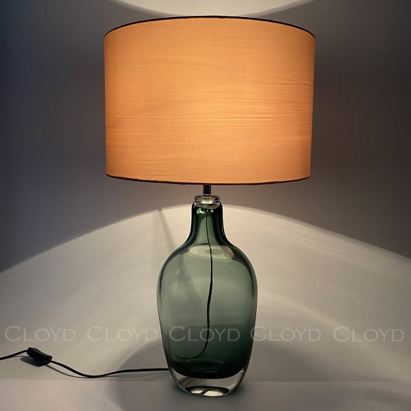 Настольная лампа Cloyd FOAM T1 / выс. 65 см - хром - зелен. стекло (арт.30102) от интернет-магазина IDODOM.RU