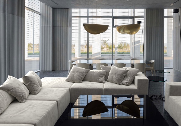 Модуль диван Драм Д-101 - Эконом микровелюр