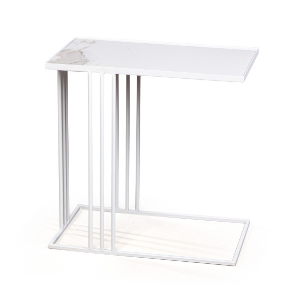 Журнальный столик Stone 026, керамика белая (арт. A026.D01) от интернет-магазина IDODOM.RU