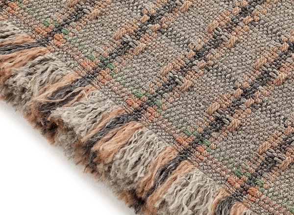 Ковер GL Checks terracotta 90x200 см от интернет-магазина IDODOM.RU