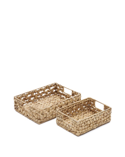 Tressa Набор из 2 коробок из натуральных волокон 27 х 20 см / 36 х 27 см от интернет-магазина IDODOM.RU