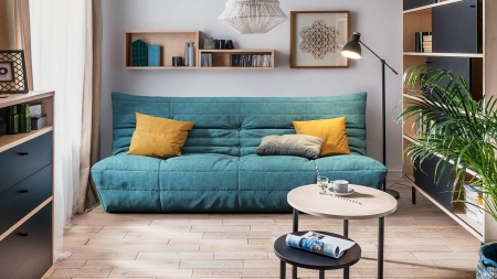 Диван ДеФранс™️ прямой 3-х местный - Ямайка шенилл уличная