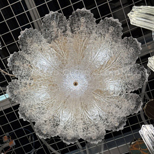 Потолочный светильник Cloyd HERBARY-A FM8 / Ø60 см - бесцвет. стекло (арт.10692) от интернет-магазина IDODOM.RU