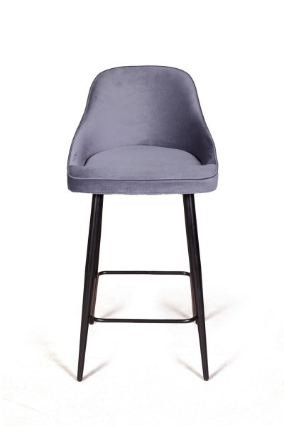 Стул полубарный Neo, бархат 3 от интернет-магазина IDODOM.RU