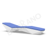 Шезлонг Quaro с подушками Snow White, Navy